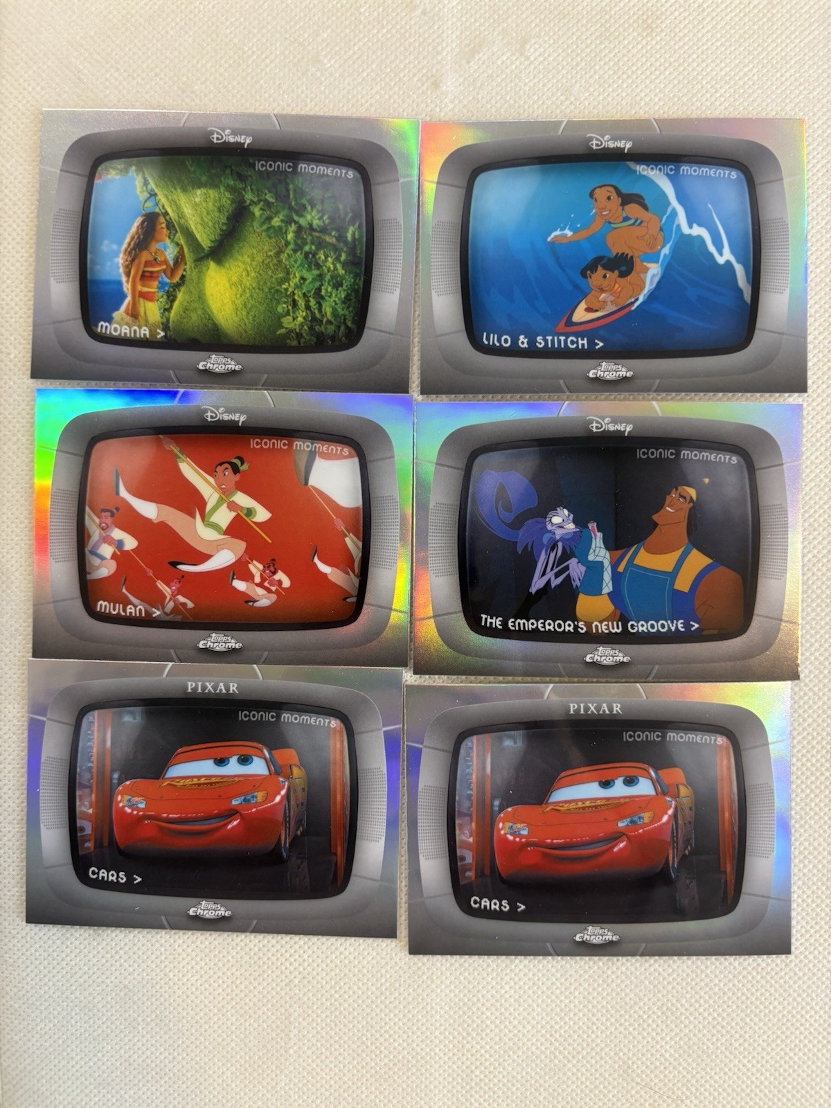 Topps 2026 Disney Cards Raywave, Refractors And More