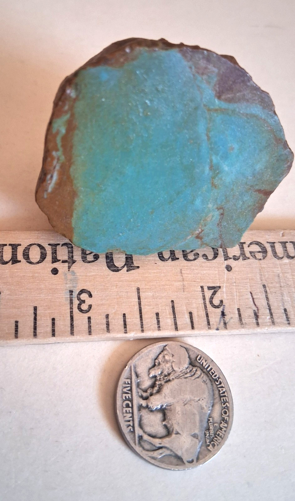 Turquoise Number 8 Mine Nevada 1 Gorgeous Piece 53.2 grams 1.8 oz MAKE OFFERS Turquoise Number 8 Mine Nevada 1 Gorgeous Piece 53.2 grams 1.8 oz MAKE OFFERS