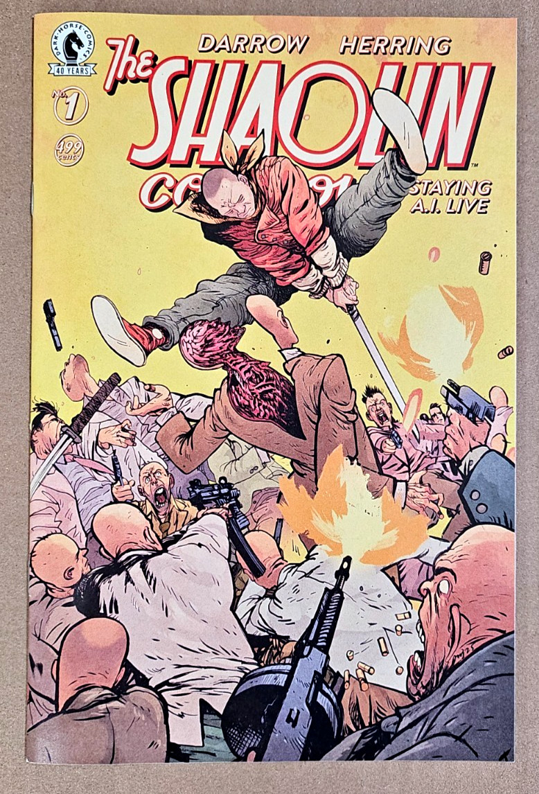 SHAOLIN COWBOY: Staying A.I. Live #1 - 1:15 Daniel Warren Johnson variant NM