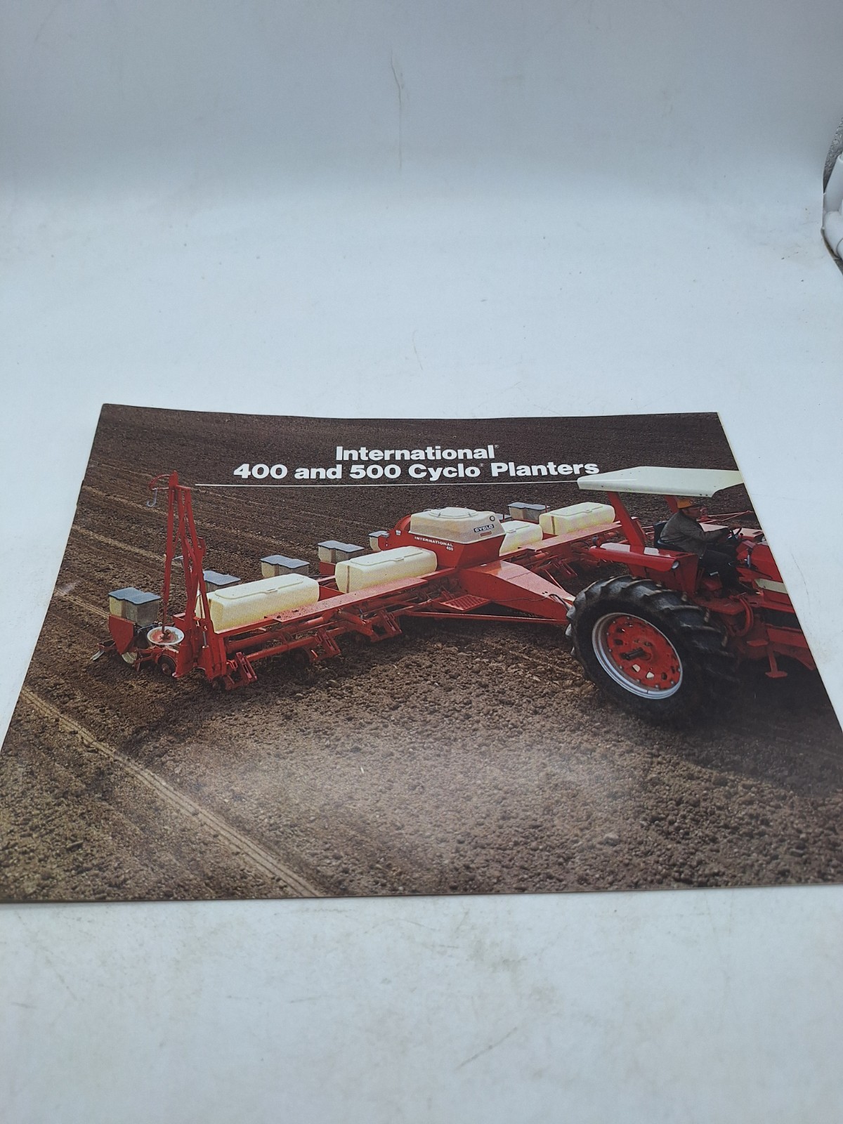 1976 International 400 500 Cyclo Planters Advertising Brochure 