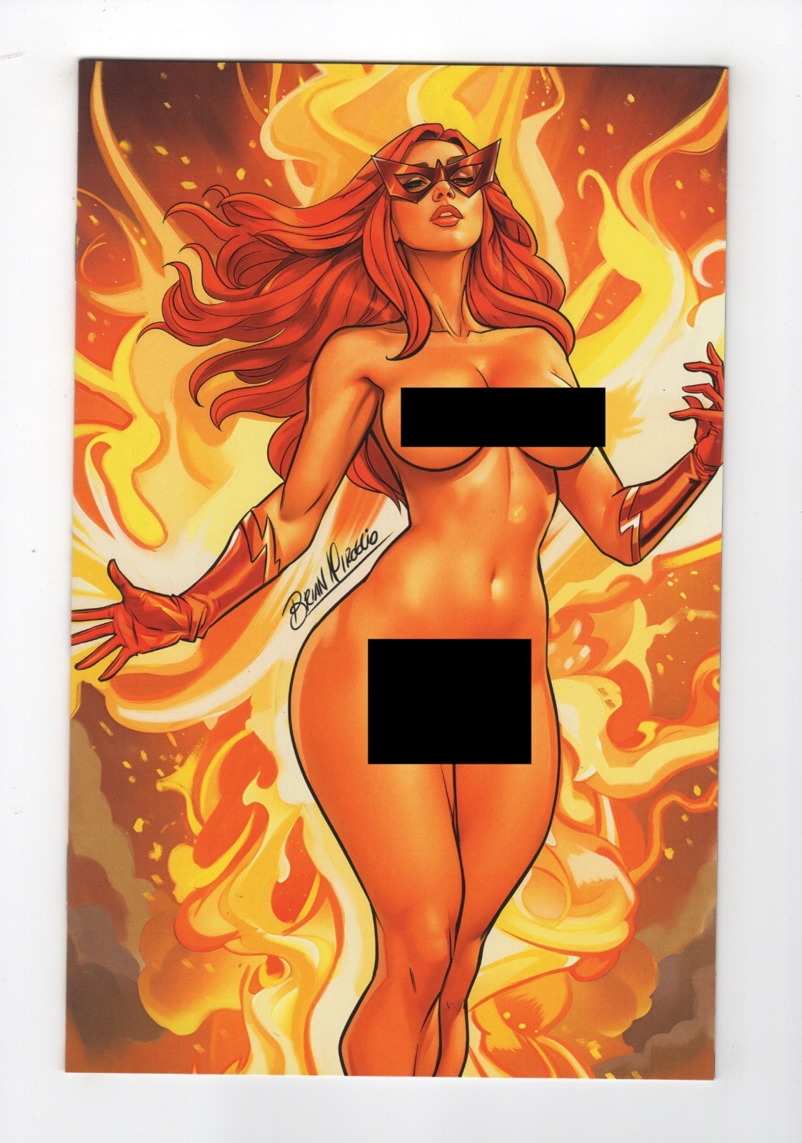 Duty Calls Girls #3 Brian Miroglio Blazing Babe Full Naughty 1/50 Variant (NM)