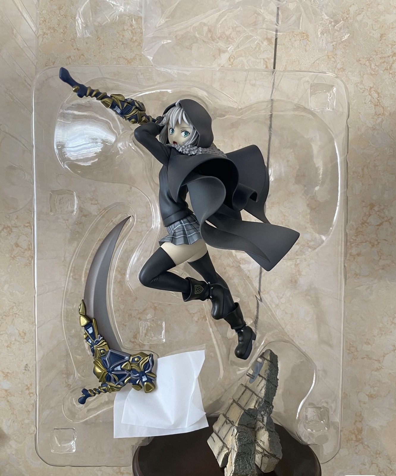 BellFine The Case Files of Lord El-Melloi II Grace note 1/8 Figure Gray New