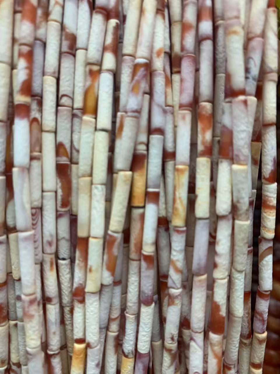 140 Pcs Rare Tibetan Natural Old Agate Dzi 4x13mm Beads 