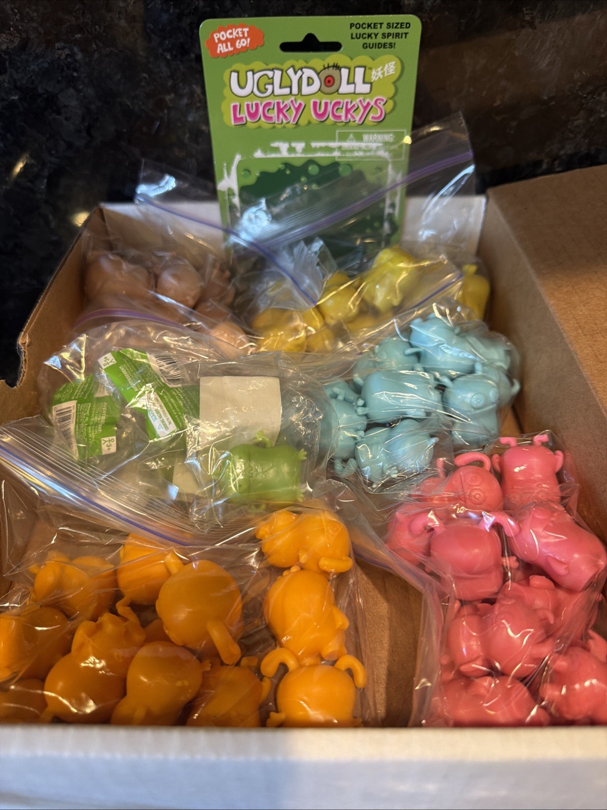 Uglydoll Lucky Uckys Complete Set NIB