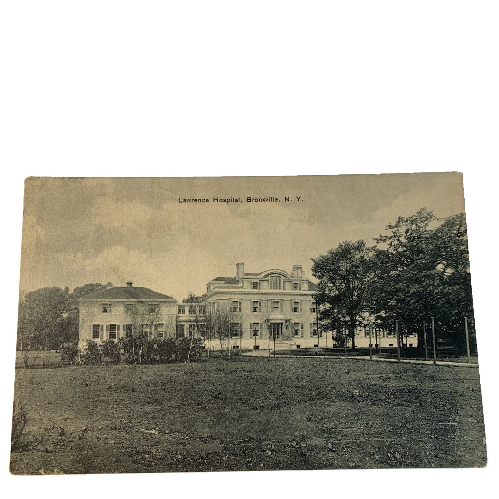 Vintage Lawrence Hospital Bronxville NY Postcard Posted 1912? C338