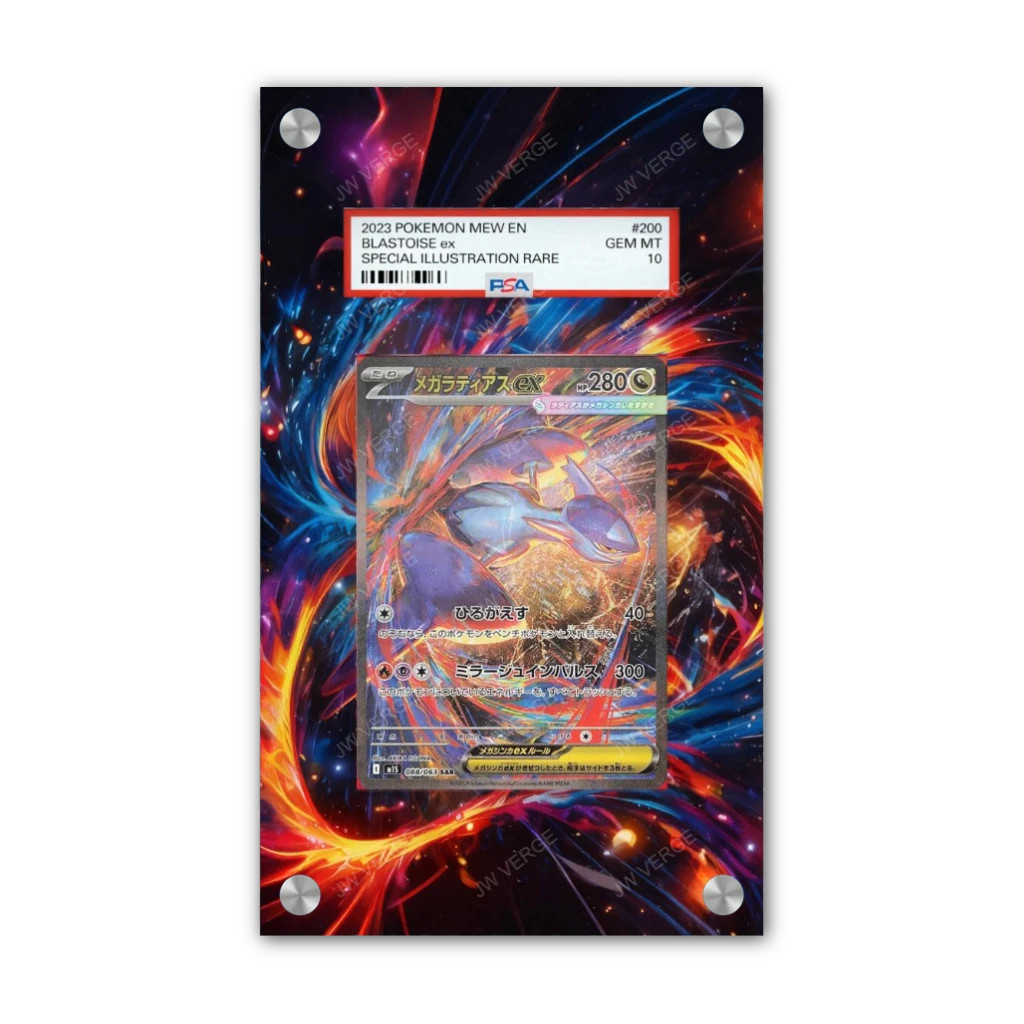 Mega Latias EX 181/132 - PSA Pokémon Extended Artwork Display Case