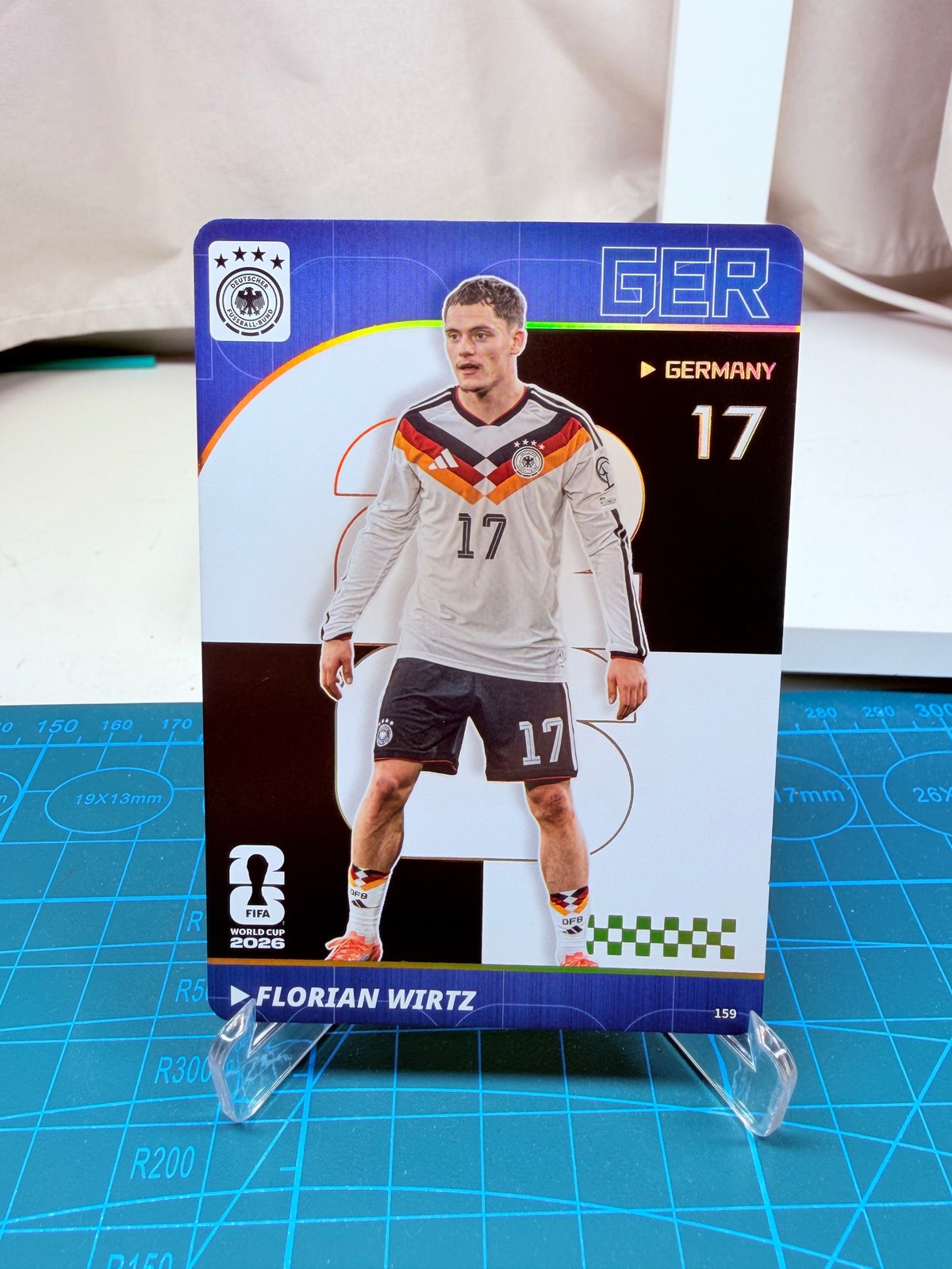 Panini Kayou 2026 Football Soccer Florian Wirtz Germany Blue Foil /99 #159 Panini Kayou 2026 Football Soccer Florian Wirtz Germany Blue Foil /99 #159