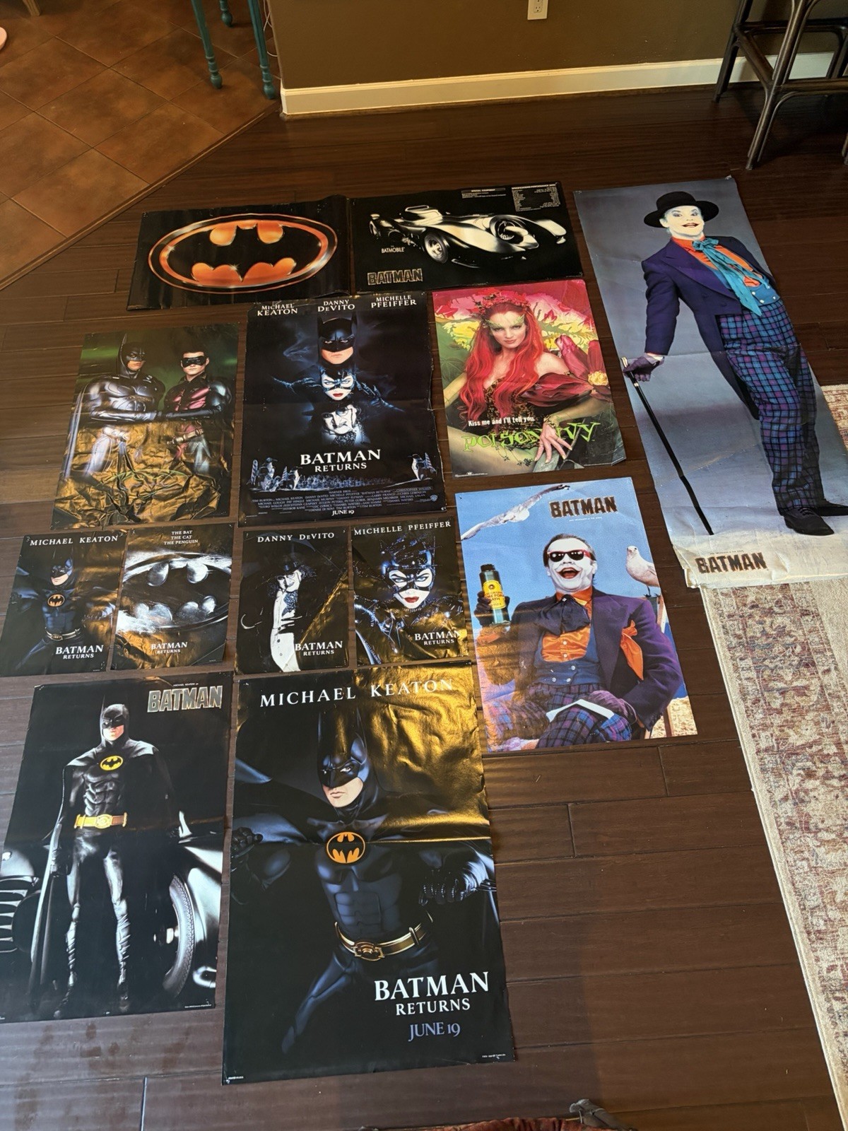 Batman Poster Lot of (13) 1989-1995