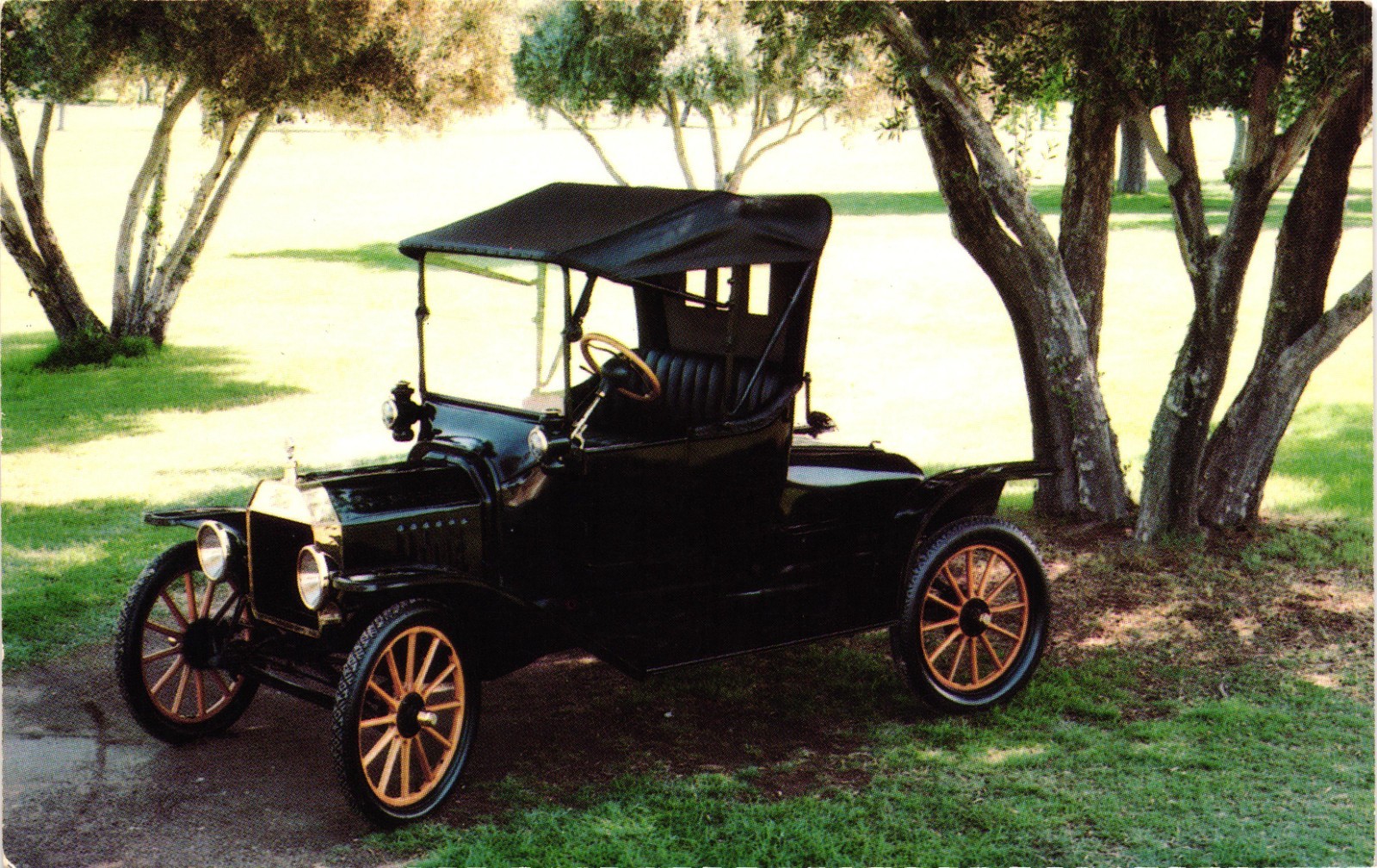 ANTIQUE Auto Car 1914 Ford Model T Roadster Vintage Postcard ANTIQUE Auto Car 1914 Ford Model T Roadster Vintage Postcard