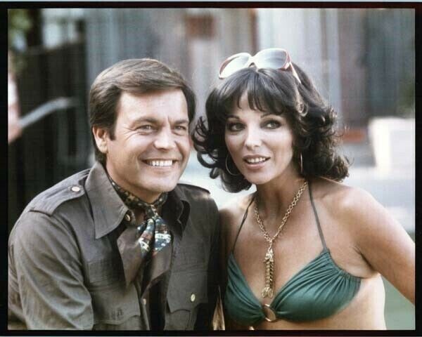 Switch TV series 1975 Stung From Behind Robert Wagner & Joan Collins 5x7 photo