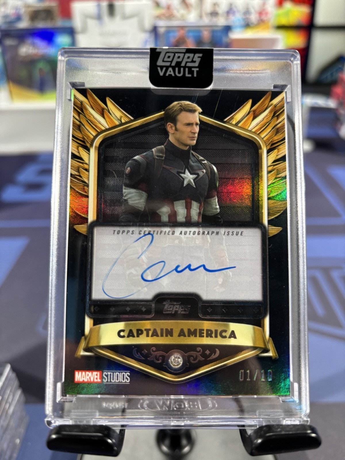 2026 Marvel Vault Captain America /10 Auto