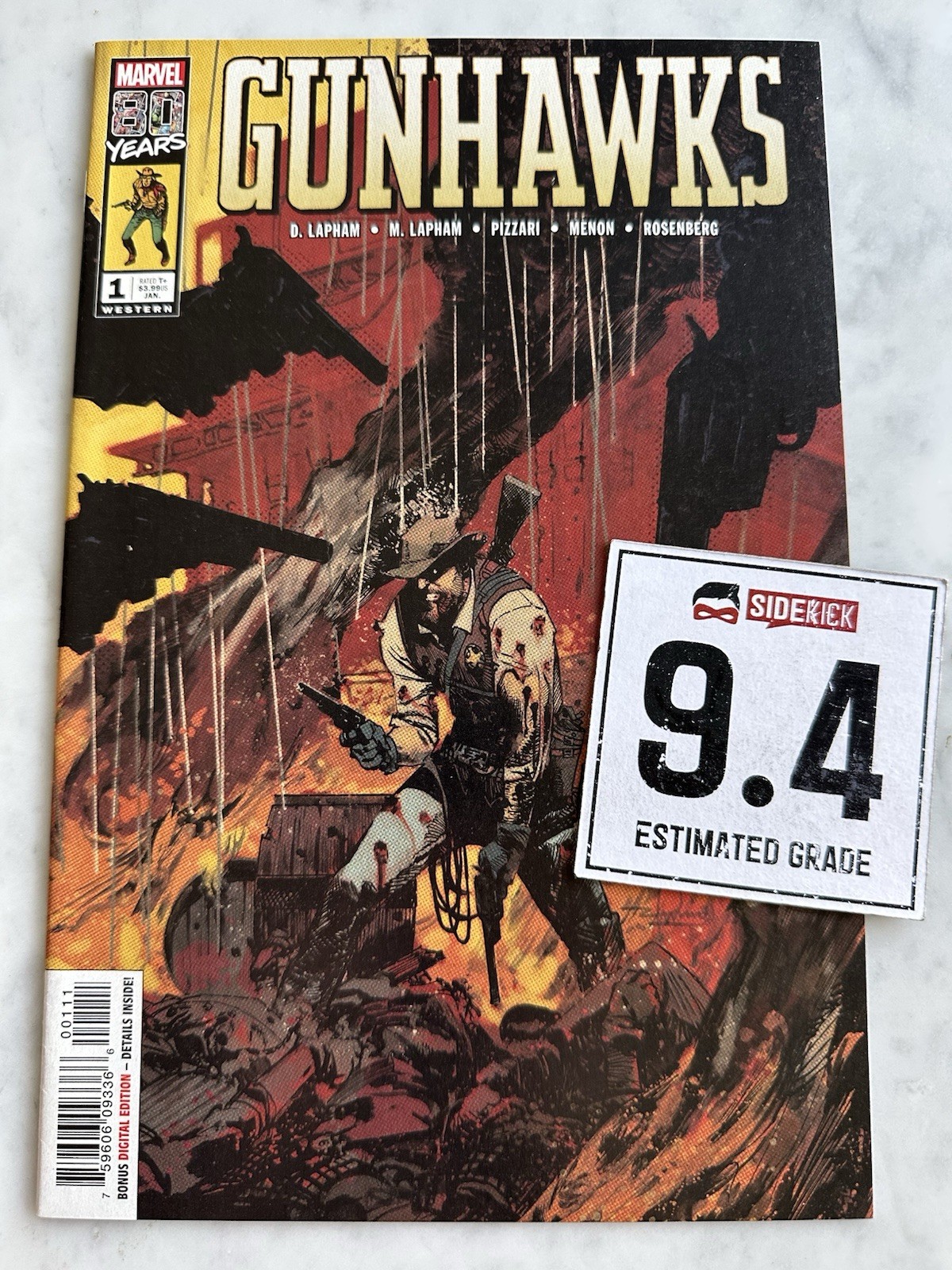 Gunhawks #1 NM 9.4 - Buy 5 for  (Marvel, 2019)