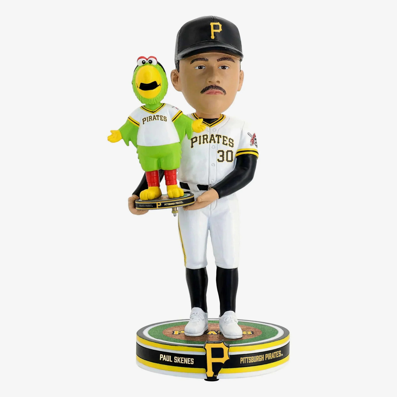 Paul Skenes & Pirate Parrot Pittsburgh Pirates Bobble Dubblz Friendz Bobblehead