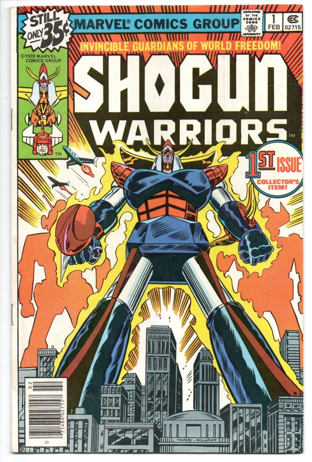 Shogun Warriors #1-20 Marvel Comics 1979-1980 Complete Series | VG/FN-NM- |