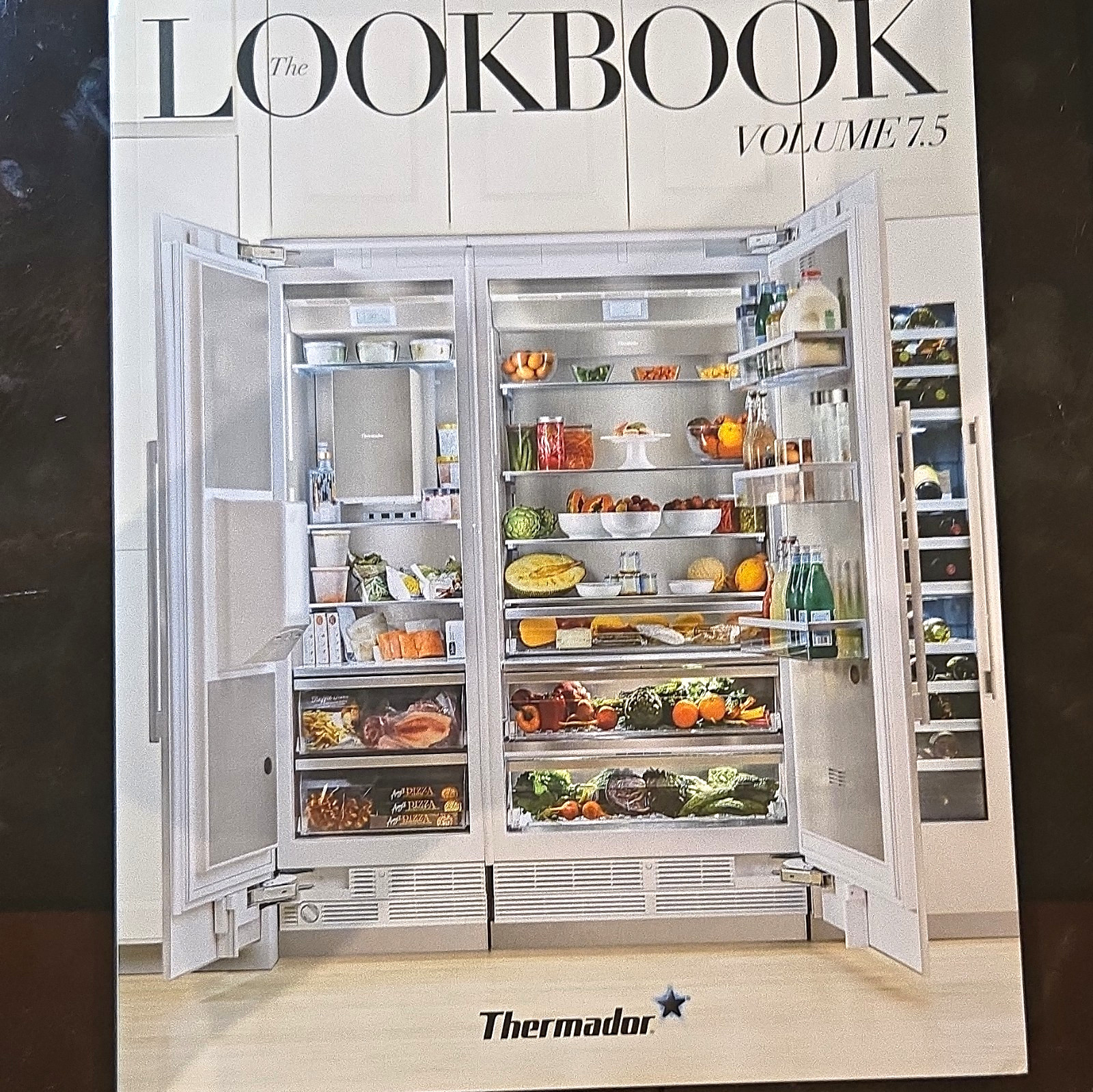 Thermador The Lookbook Volume 7.5 Appliances Advertising Brochure, Original Thermador The Lookbook Volume 7.5 Appliances Advertising Brochure, Original