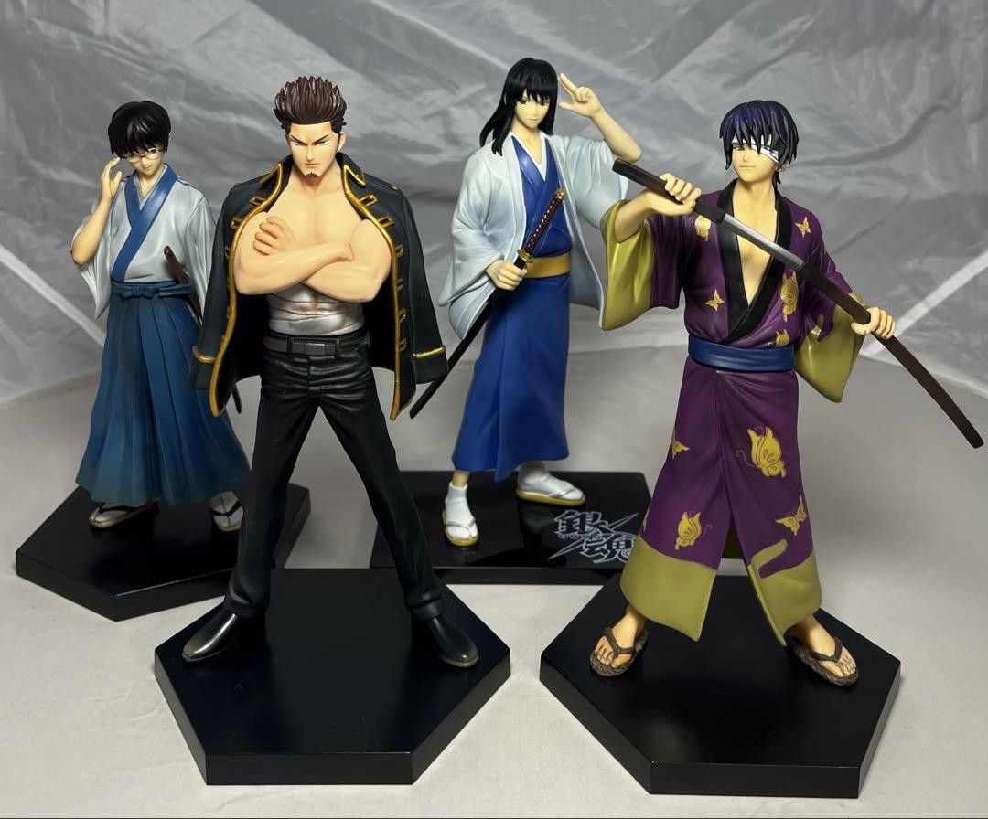 Gintama DX Figure DXF Set Oedo Bukan 4 Pieces Collectible Anime Japan