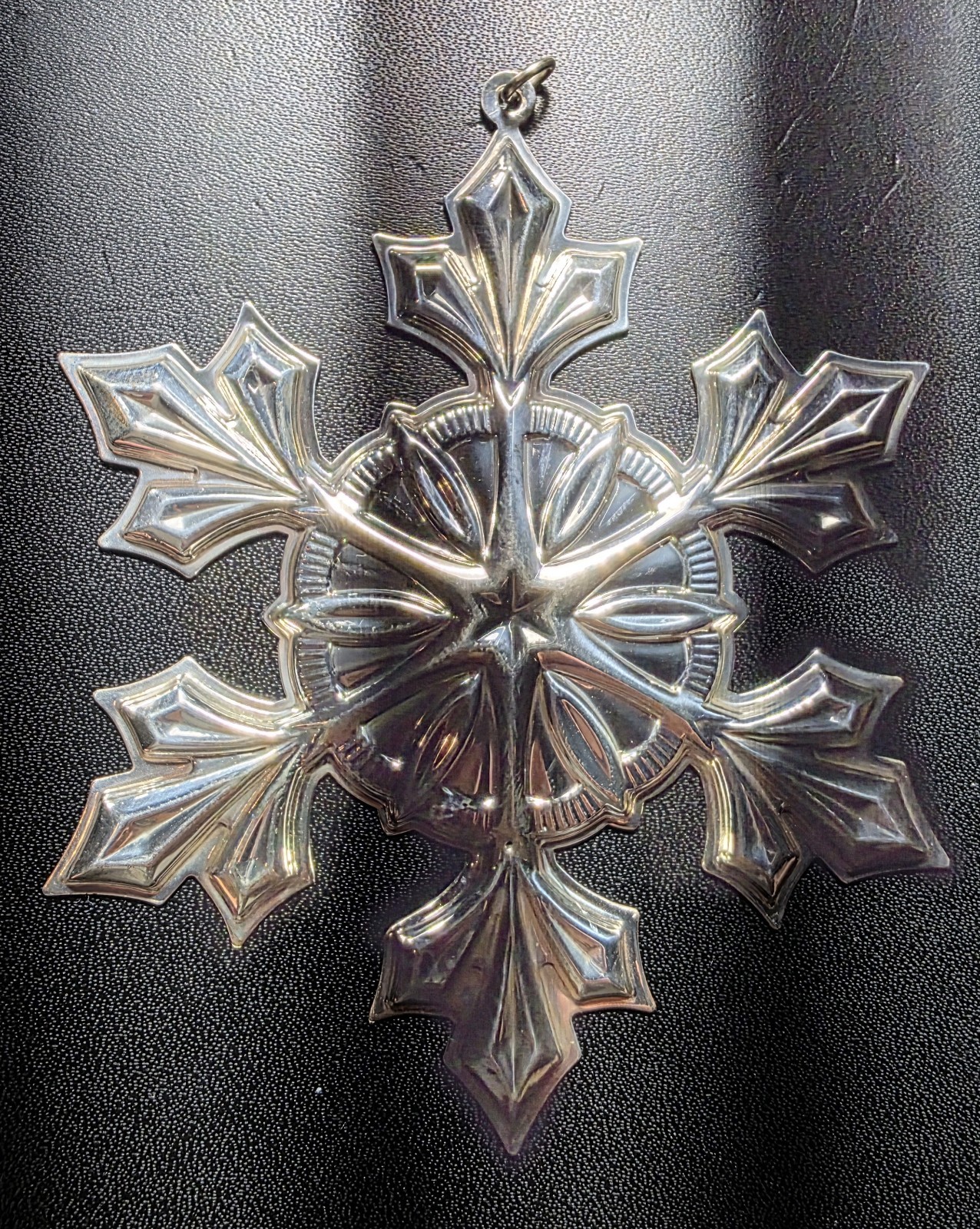 2007 Gorham Sterling Silver Snowflake Ornament
