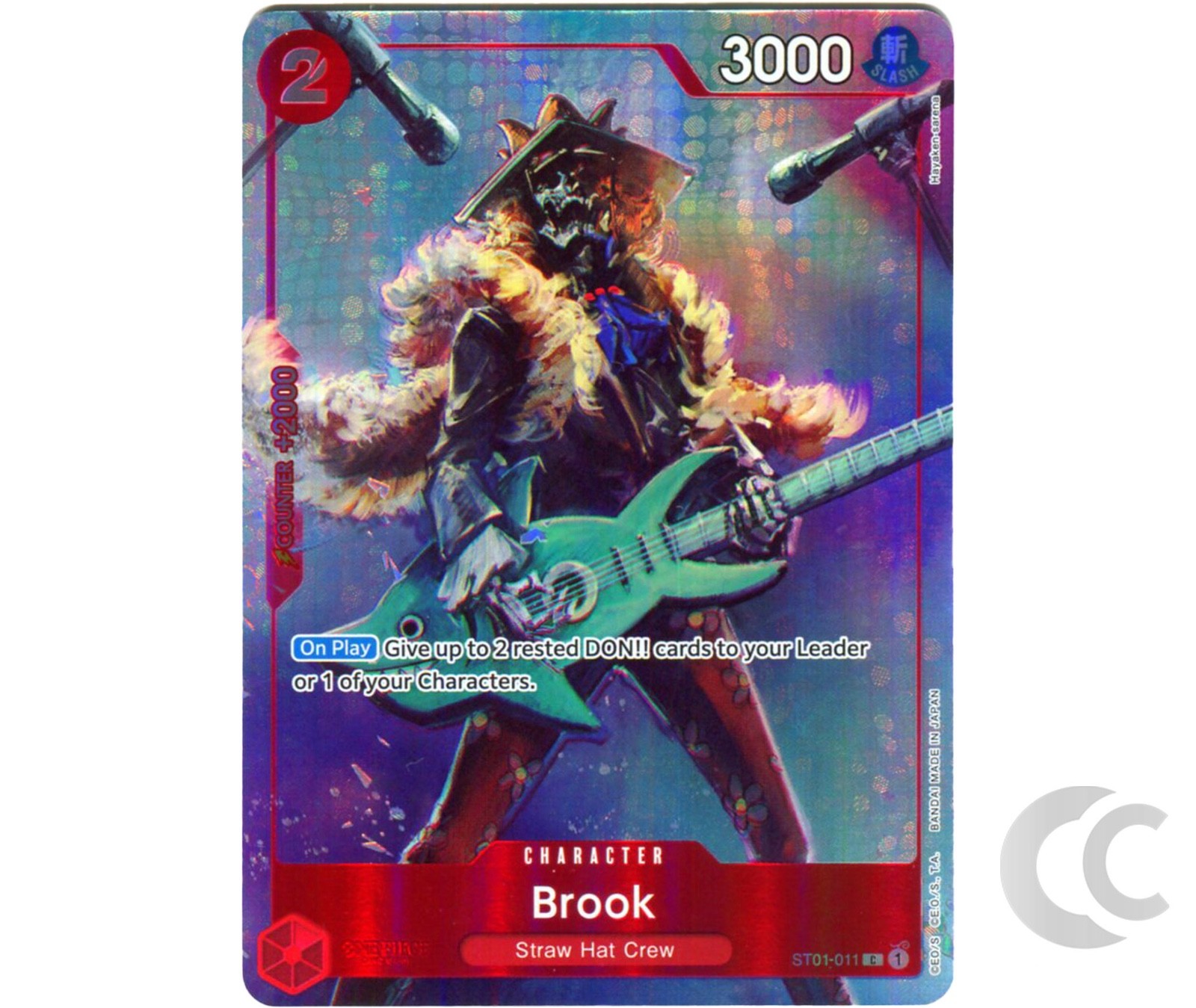 Brook ST01-011 Promo ONE PIECE Card Game English NM