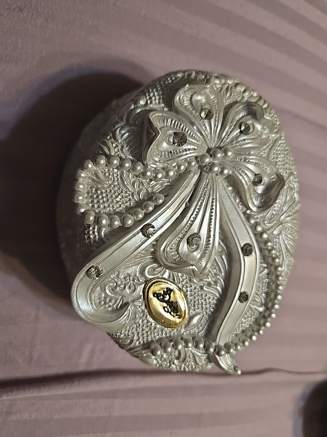 Vintage 70s Berger of Italy Trinket Box B4