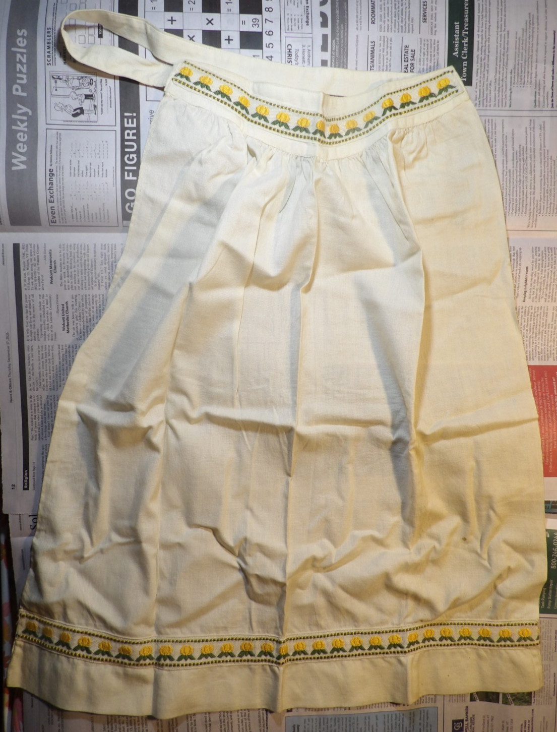 Vintage 1930/40s Apron Vintage 1930/40s Apron