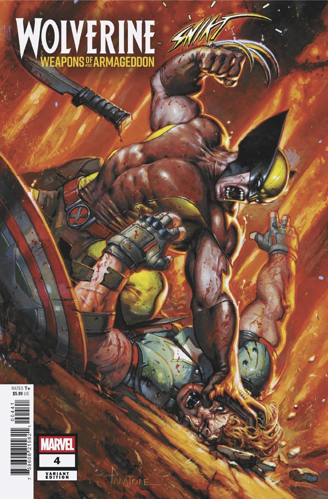 WOLVERINE: WEAPONS OF ARMAGEDDON #4 DAVIDE PARATORE VARIANT (MARVEL 2026) WOLVERINE: WEAPONS OF ARMAGEDDON #4 DAVIDE PARATORE VARIANT (MARVEL 2026)