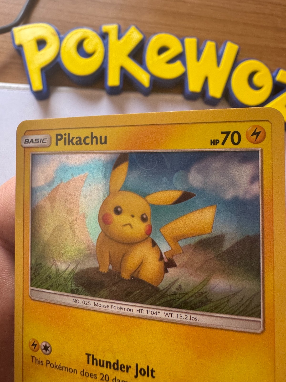 SWIRL 🌀 Pikachu SM183 SM Black Star Promo Holo NM/LP