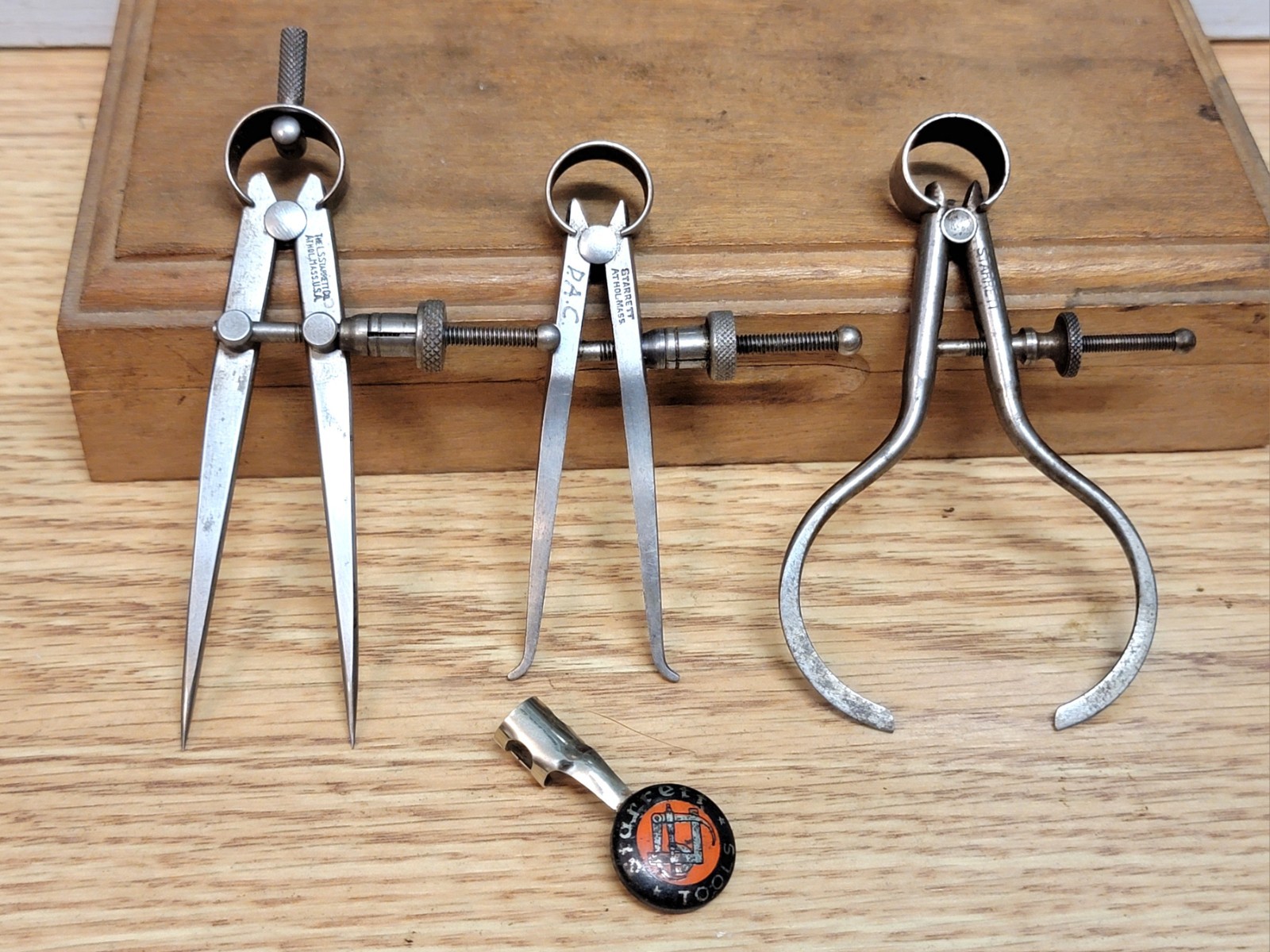 3 Vintage Starrett 3\