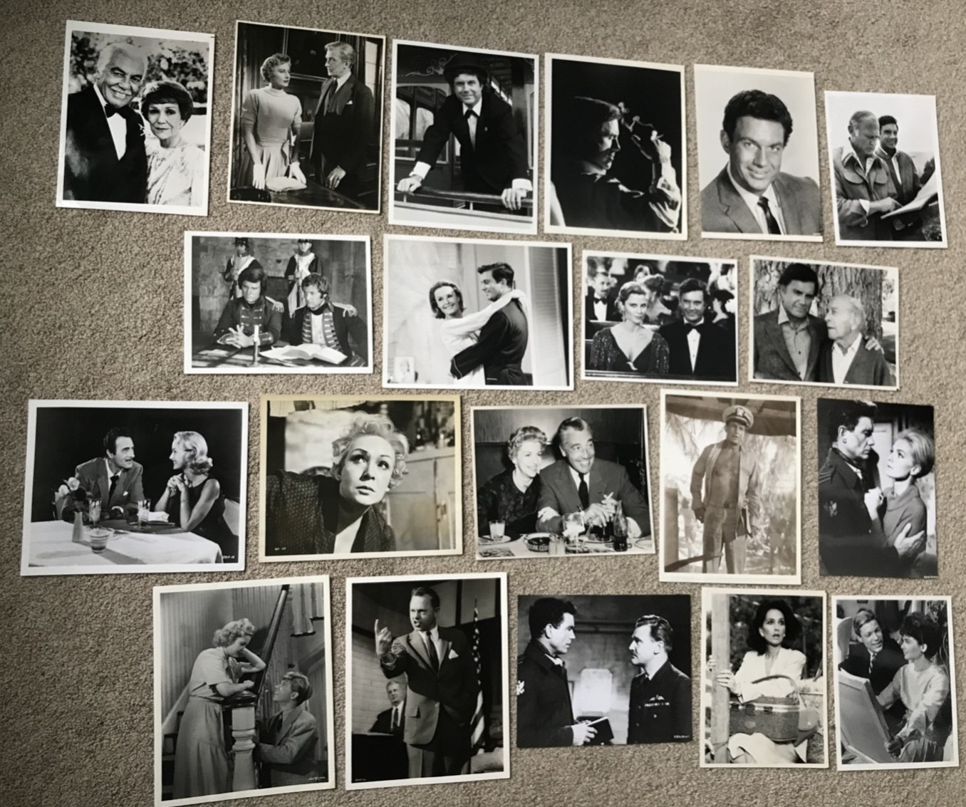 Lot of 20 VINTAGE Press Photos Movie Stills Celebrity Prints NICE