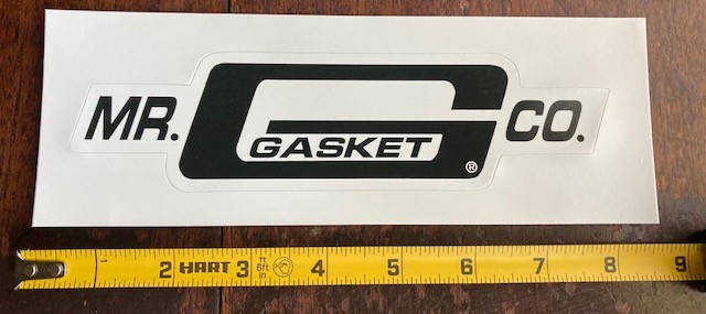 Mr. Gasket Co. Logo STICKER for Hotrod Racing Custom Car Truck USA