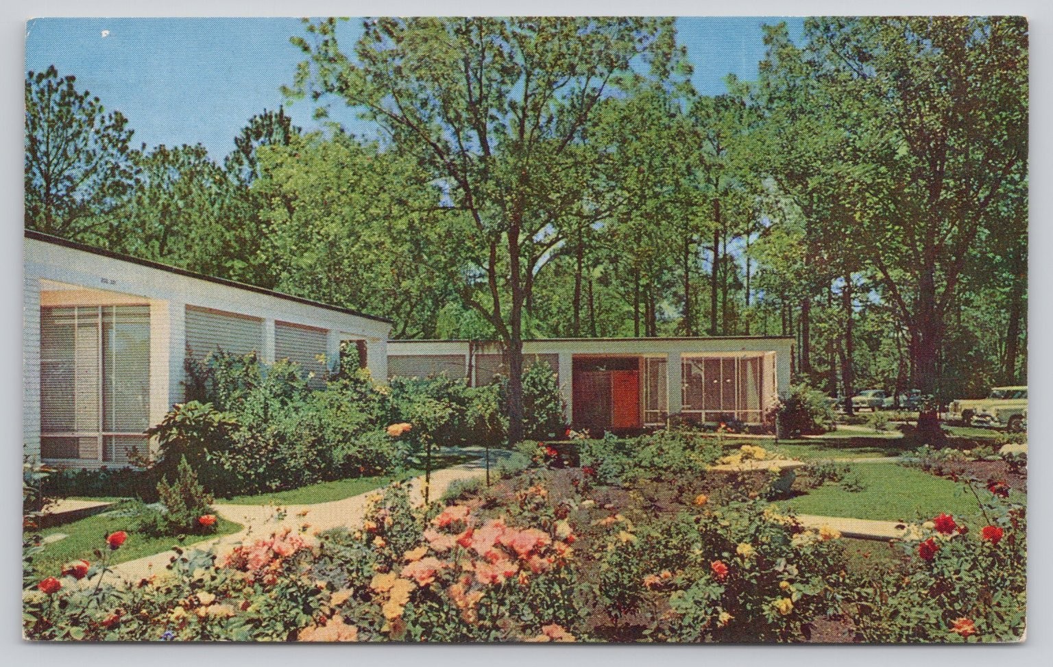 1968 Longfellow House & Gardens Pascagoula MS Mid-Century Spectra-Color Postcard
