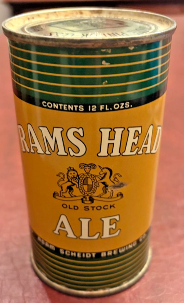 SWEET Rams Head Ale Flat Top~B.O.~Adam Schmidt Brewing~Morristown,Pennsylvania