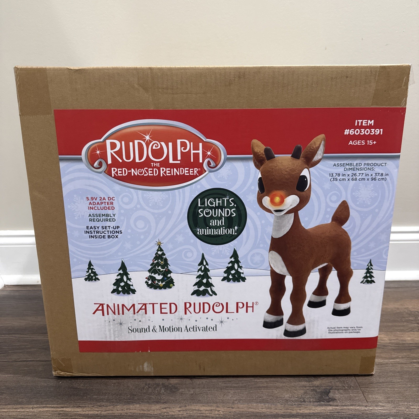 Lowe\'s Rudolph The Red Nose Reindeer Animatronic Christmas Lowest Price On Ebay