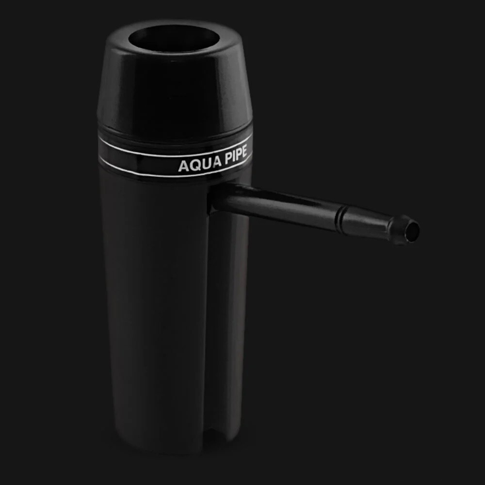 Black AQUA PIPE Waterpipe Original Portable COMES WITH FREE PIPE SCREENS Black AQUA PIPE Waterpipe Original Portable COMES WITH FREE PIPE SCREENS