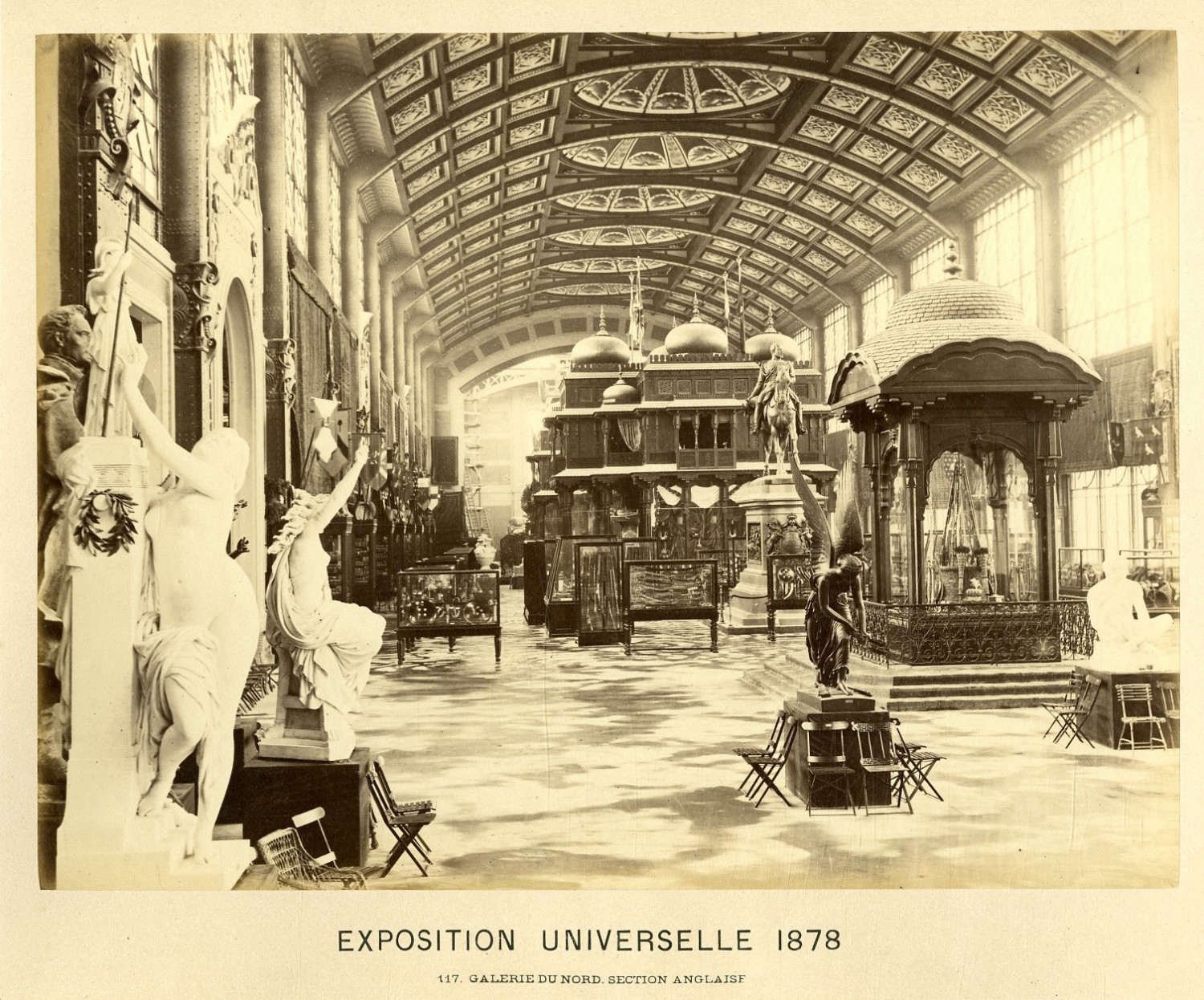 Paris, Universal Exhibition of 1878, Galerie du Nord, Vintage English Section