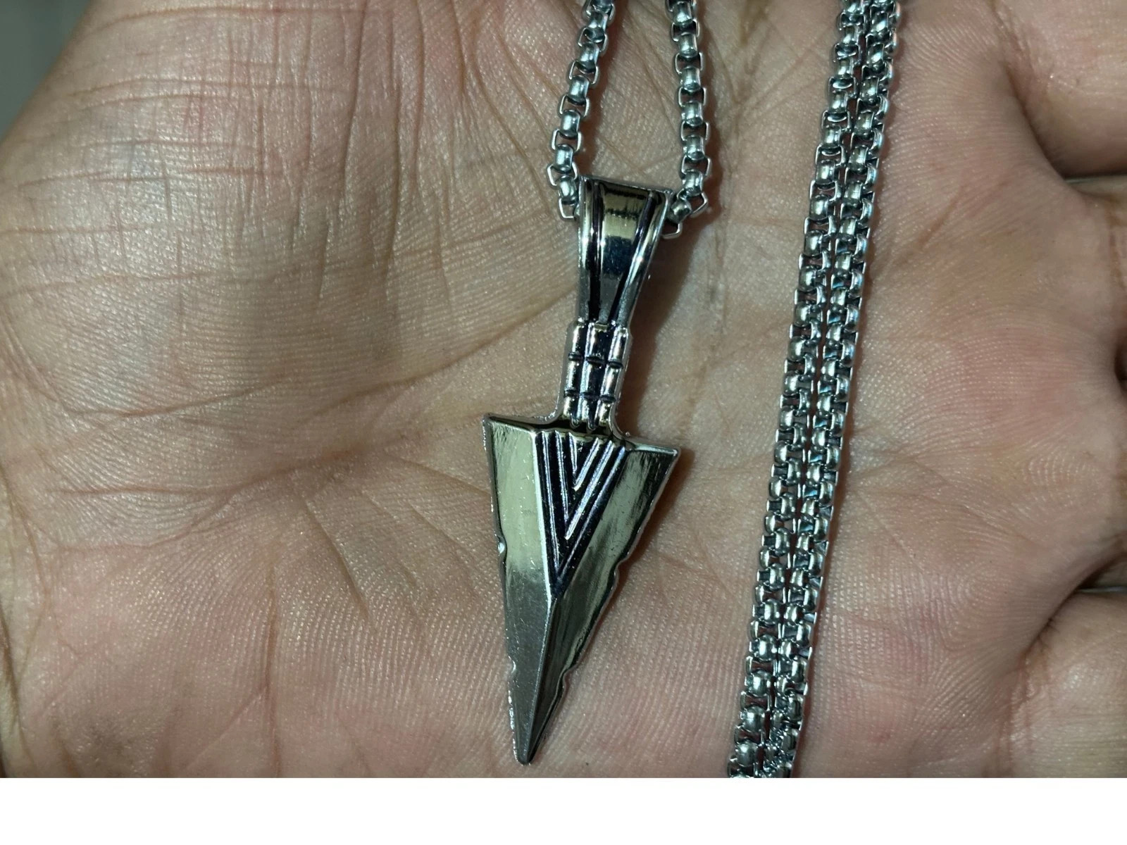 Trillionaire Maker Magical Pendant Silver Triangle Protection Luck Success Charm
