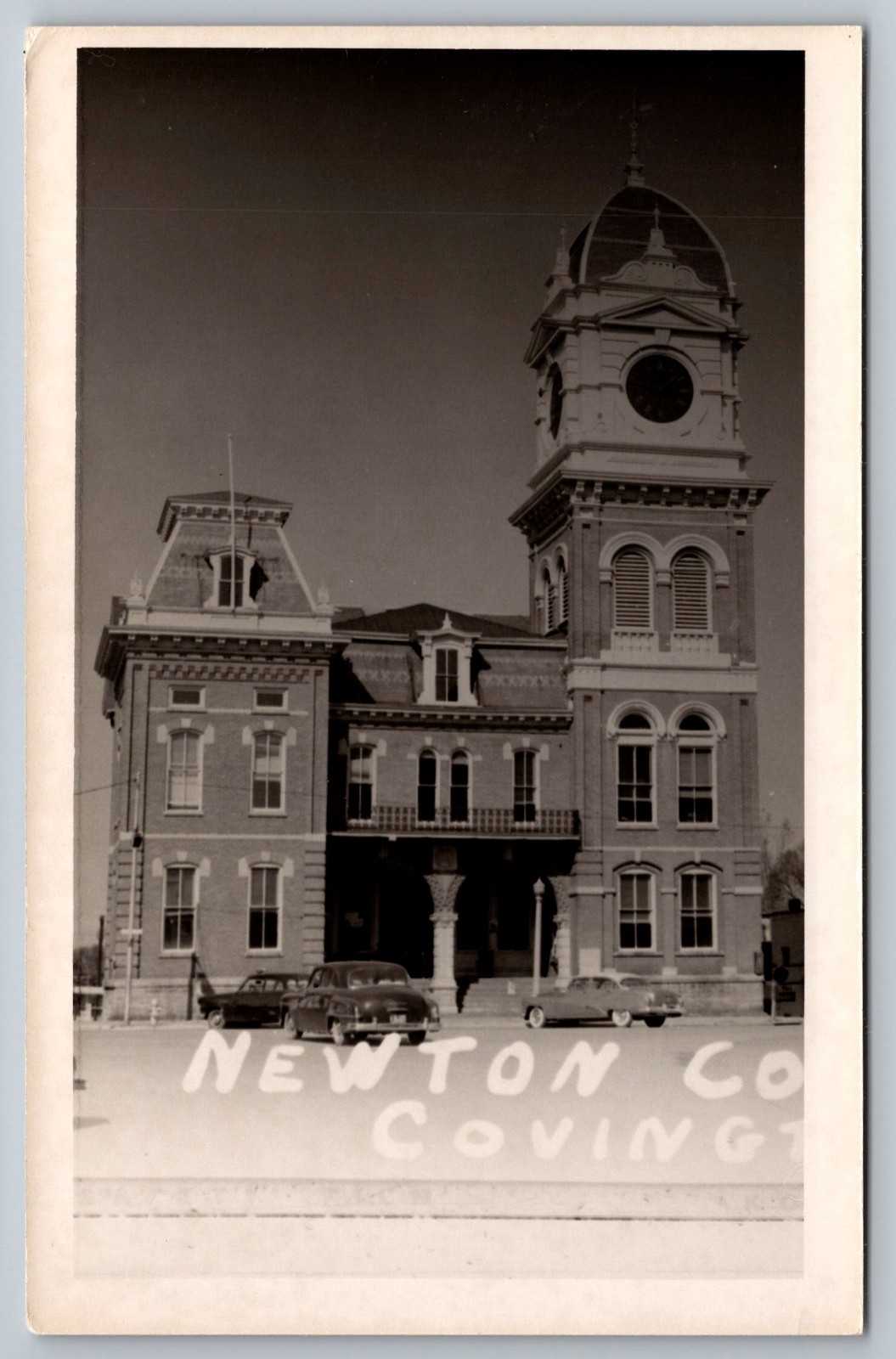 F 241, Newton County Court House, Covington, Georgia, RPPC