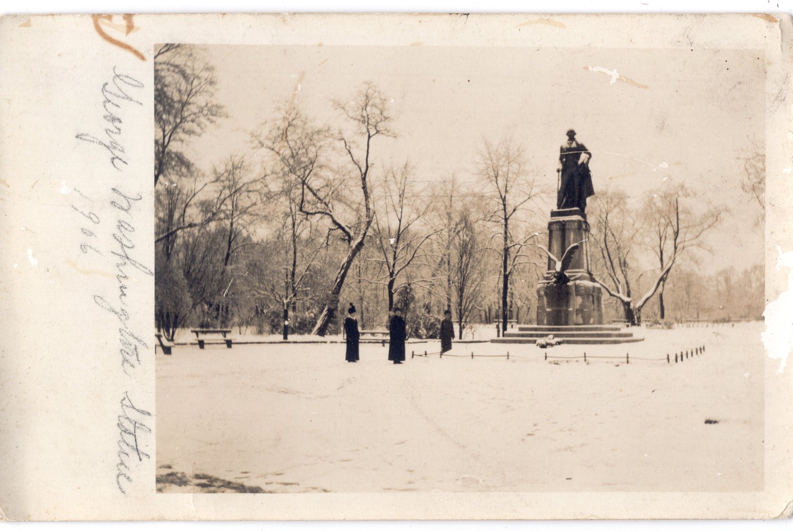 1906 George Washington Statue U S President Badapest Hungry City Park Varosliget 1906 George Washington Statue U S President Badapest Hungry City Park Varosliget