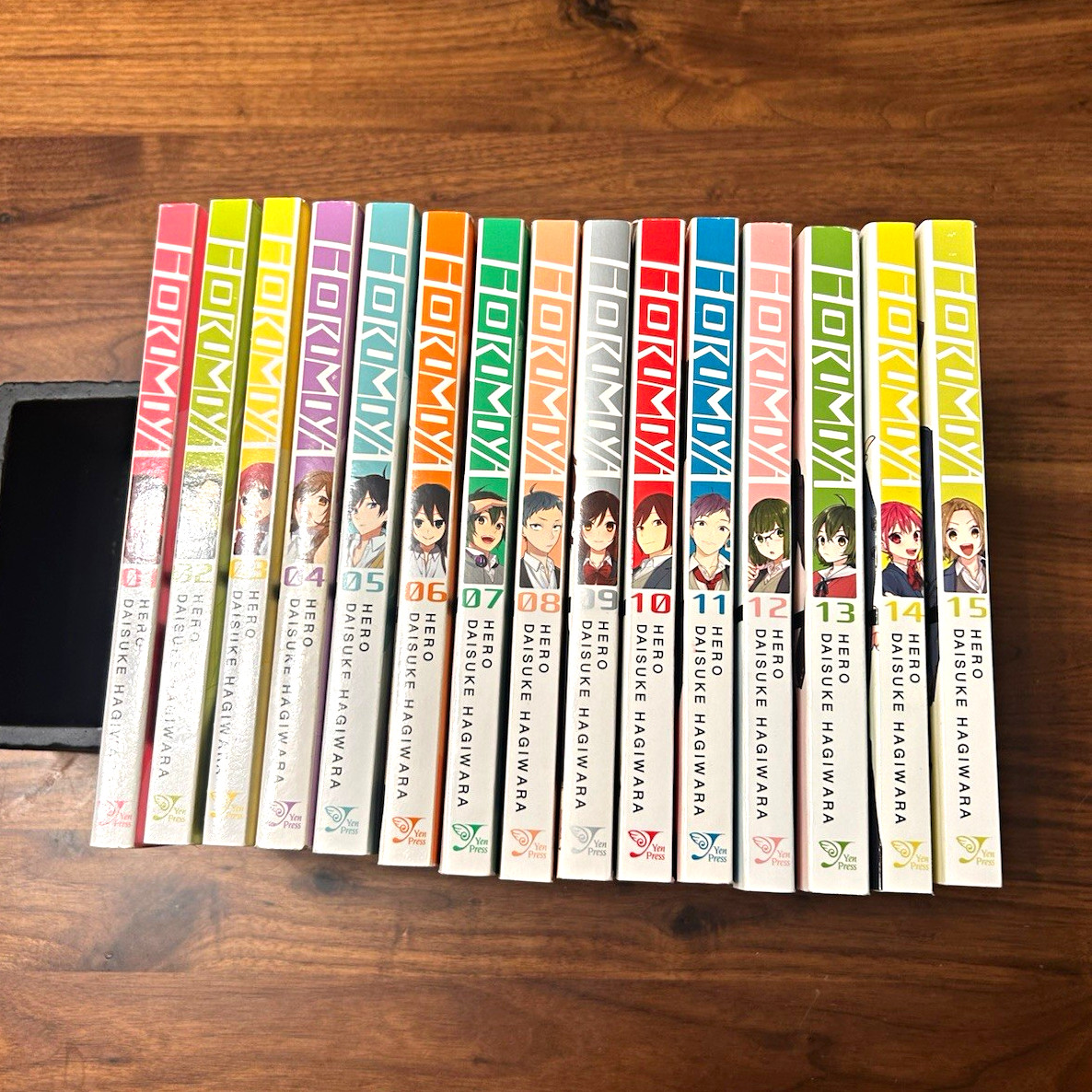 Horimiya Manga Lot Vol. 1-15 English Softcover Graphic Novels Yen Press