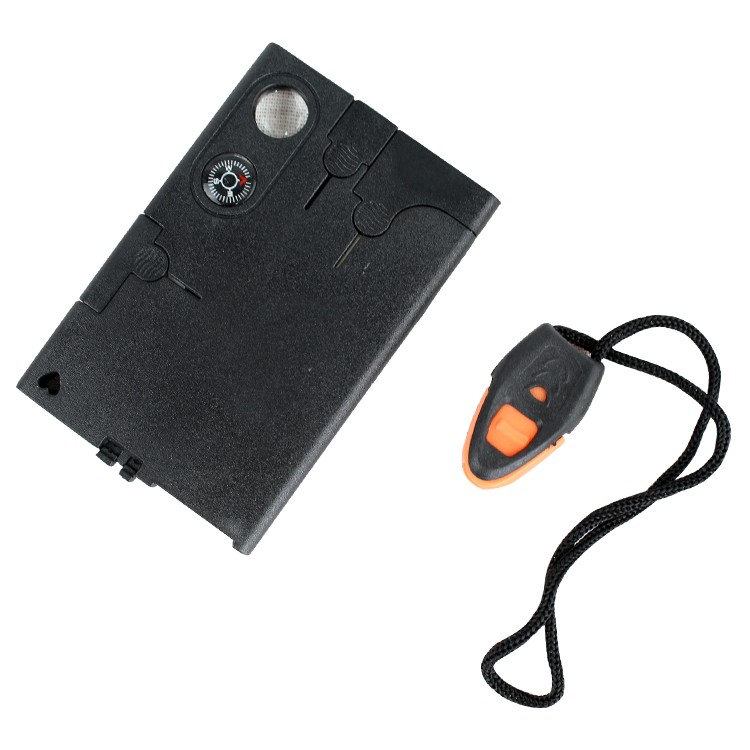 Defender Multi Function Credit Card Pocket Survival 10 in 1 Tool Kit Pocket Tool