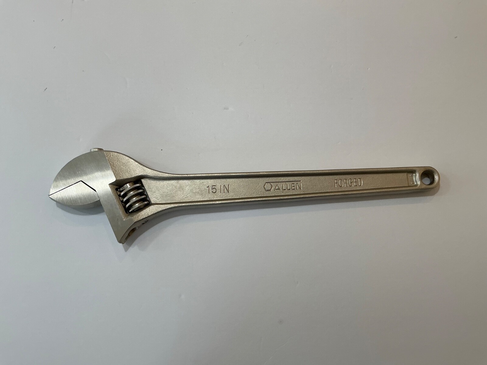 Rare NOS Allen brand 15” adjustable wrench 24015 USA made