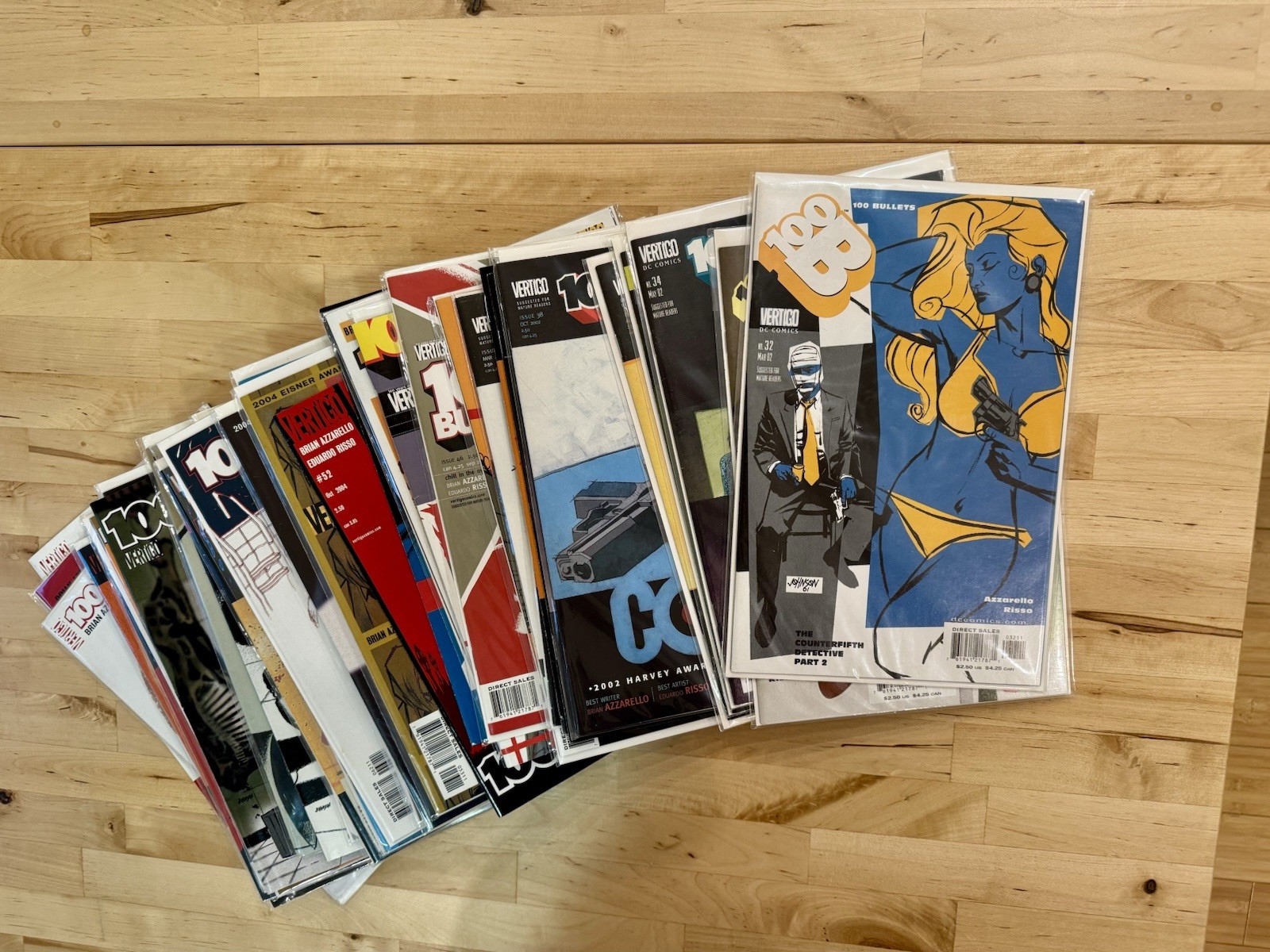 100 BULLETS Lot Of 28 From Run Of 32-80 | VERTIGO 1999-2009