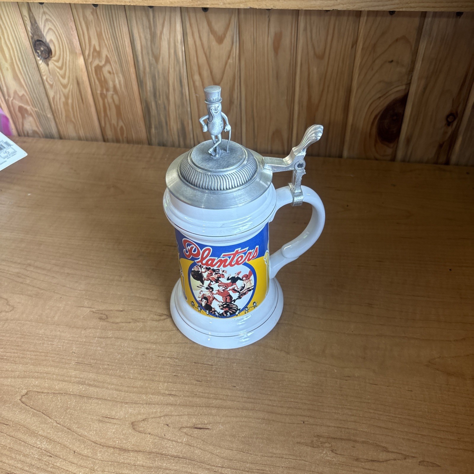 Vintage Planters Mr Peanut Limited Edition Beer Stein With Certificate 🔥🔥🔥