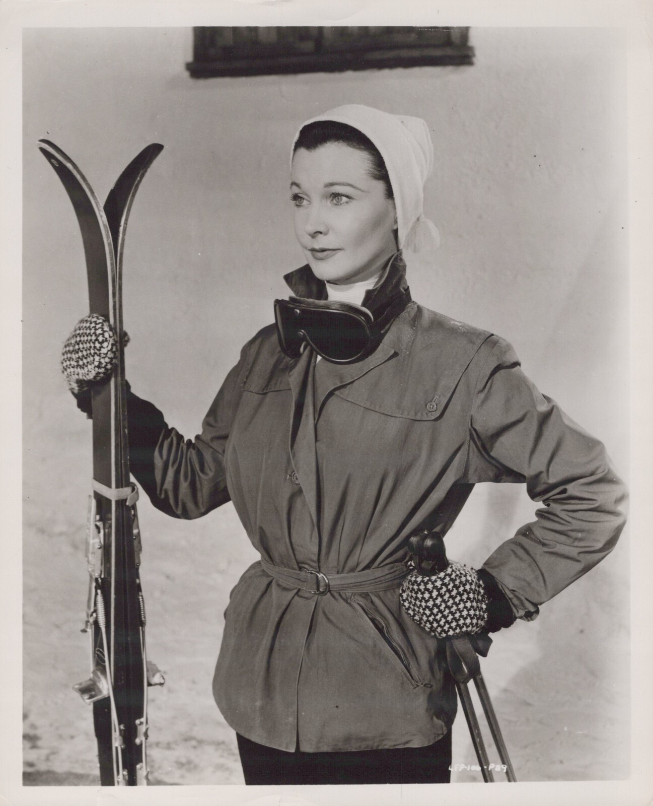 HOLLYWOOD VIVIEN LEIGH CANDID PHOTO DEEP BLUE SEA 1955 PORTRAIT ORIG PHOTO 144