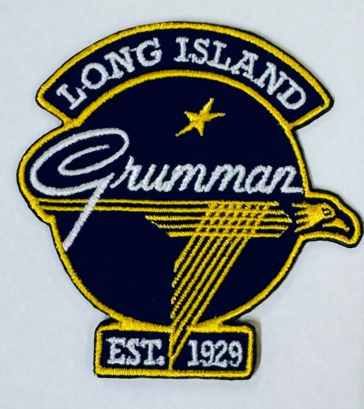 Grumman Embroidered Patch, Vintage Aviation, WWII Aircraft  2.5\