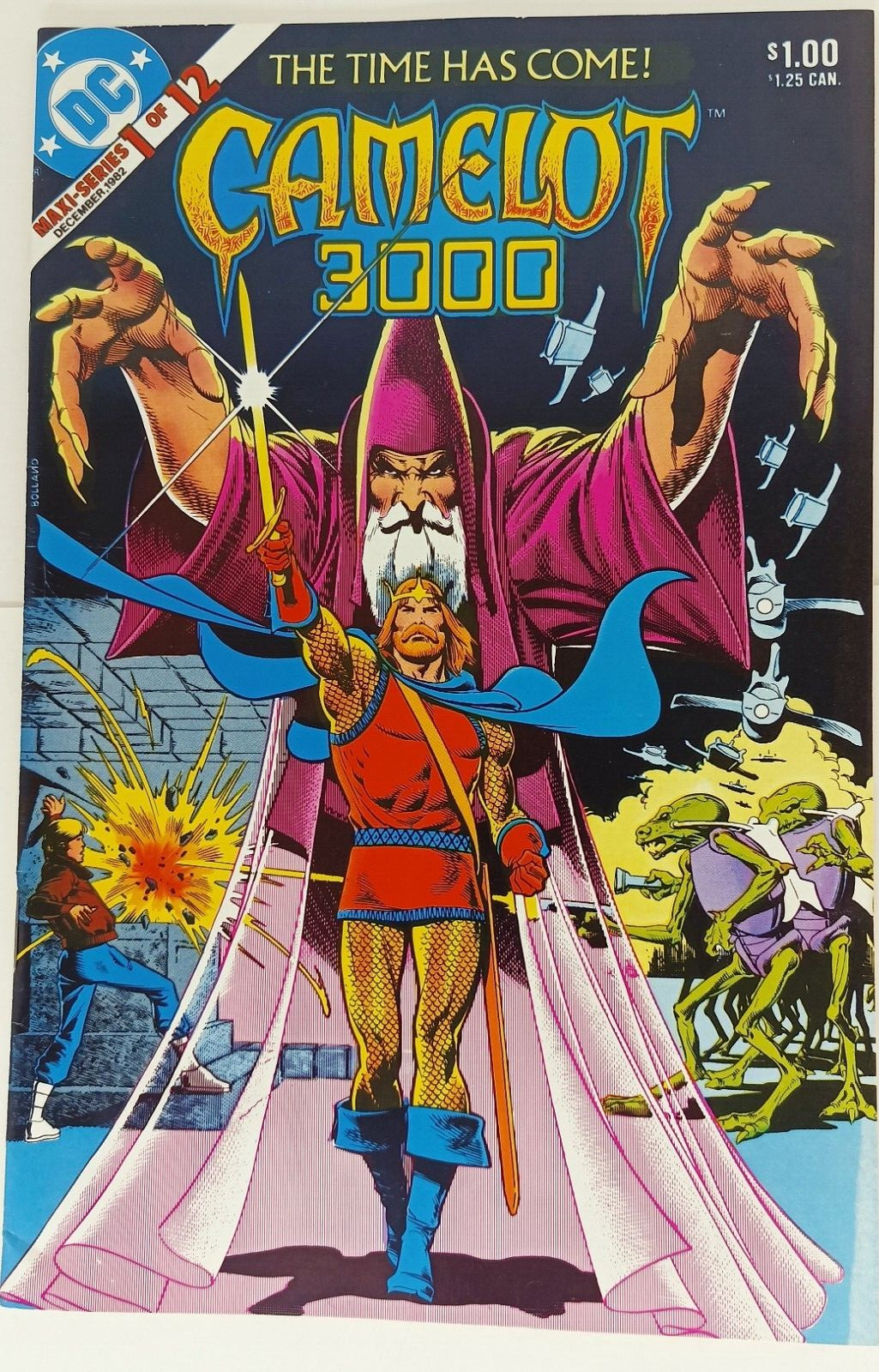 Camelot 3000 #1-12 DC Comics 1982 Full 12 Issue Maxi-Series Complete VF