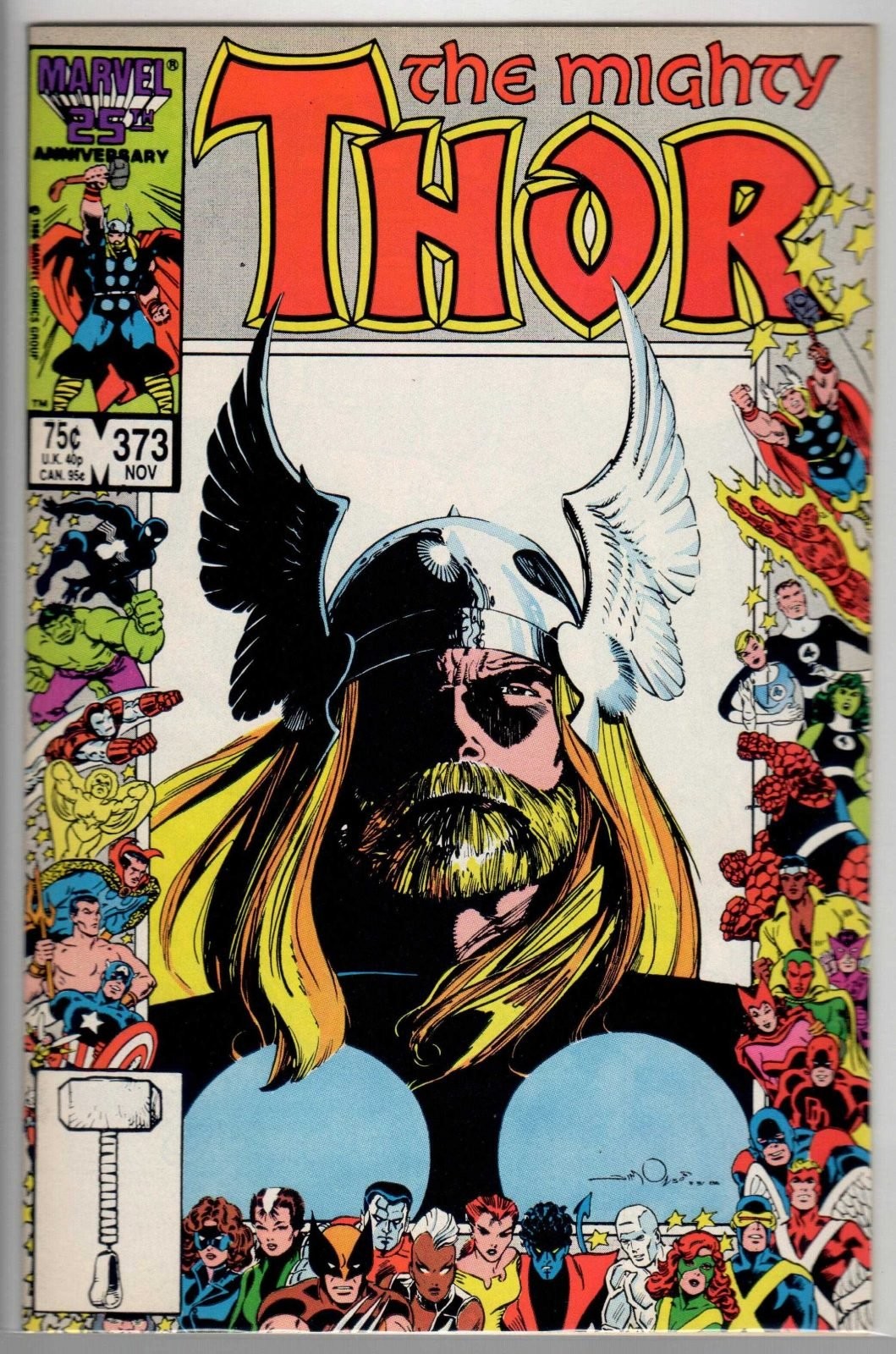 Thor #373 Direct Edition (1986) 9.6 NM+