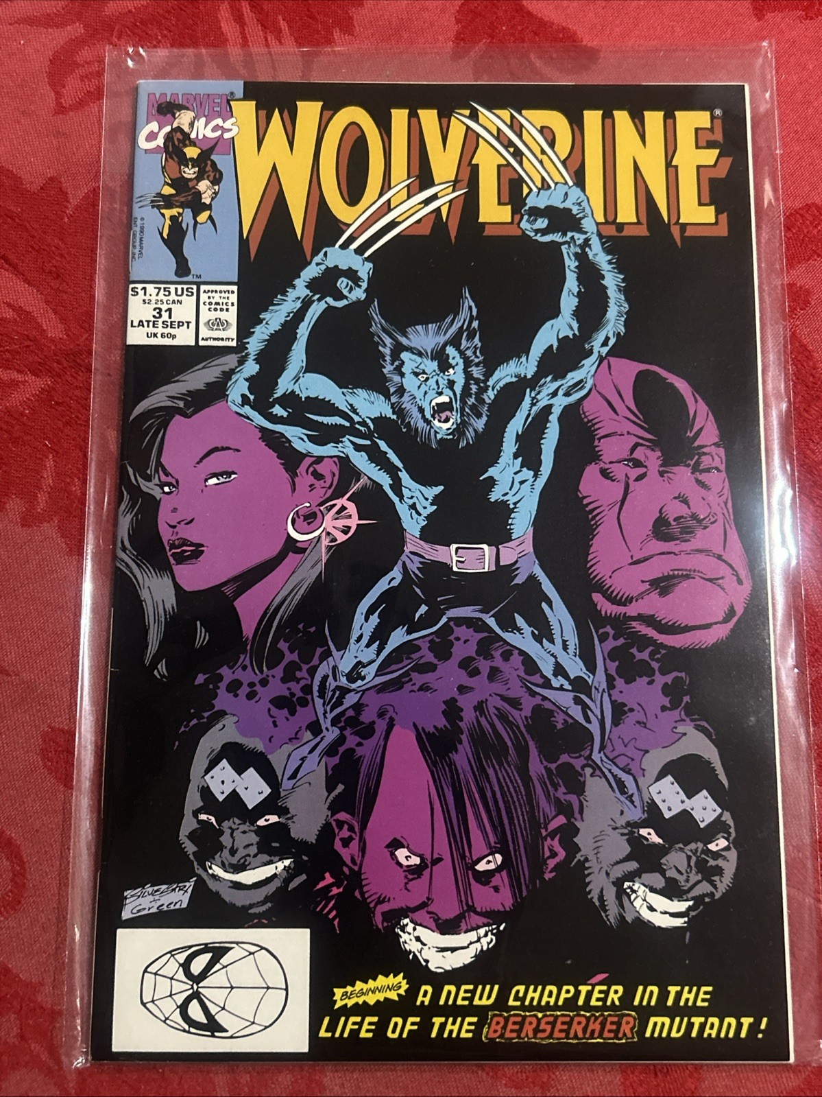 Wolverine #31 - 1989 Marvel Comics - Bagged/Boarded