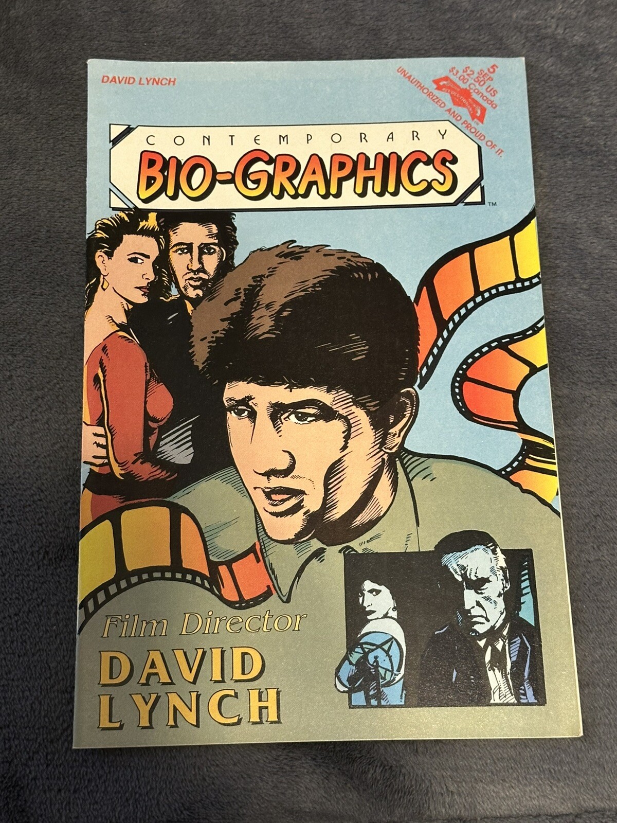 David lynch Contemporary Bio-Graphics Comic Book*****RARE*****🔥🔥🔥