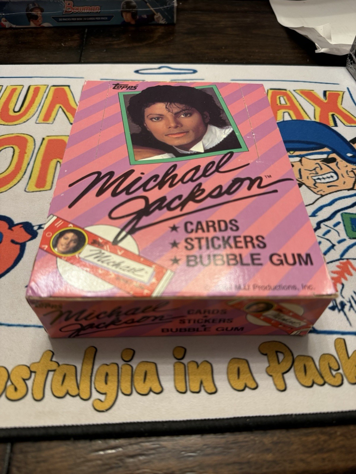 (1) Box 1984 Topps Michael Jackson Series 1  Immaculate Condition