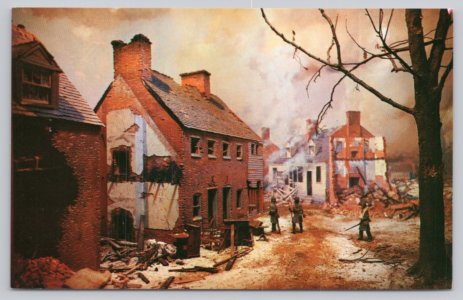 Fredericksburg After the Battle Civil War Postcard 1862 Historic